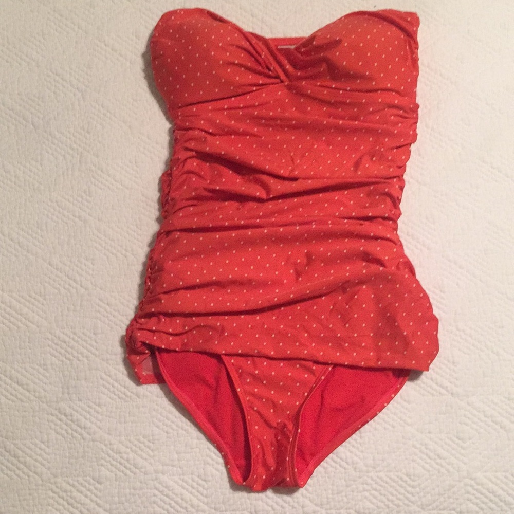 Polka dot one piece!